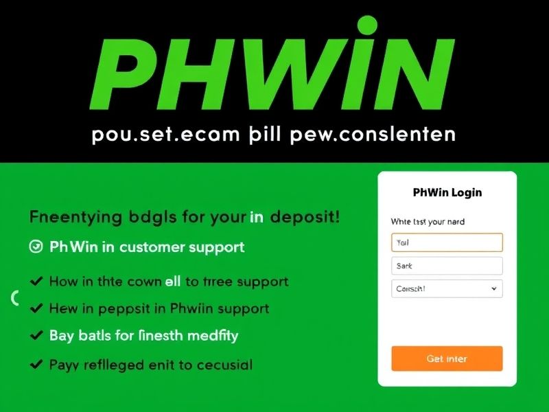 Welcome to phwin login.com – your premier destination for secure online gambling. Access thrilling games, exclusive promotions, and real money betting with expert guidance.